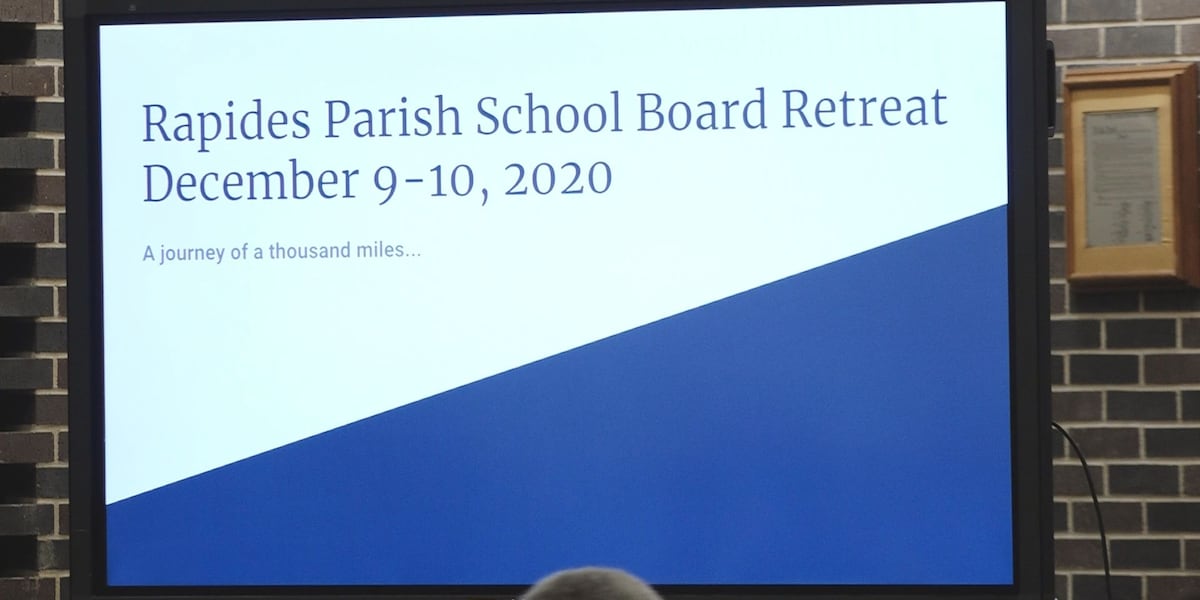 Rapides Parish School Board members, directors attend annual ‘Retreat’