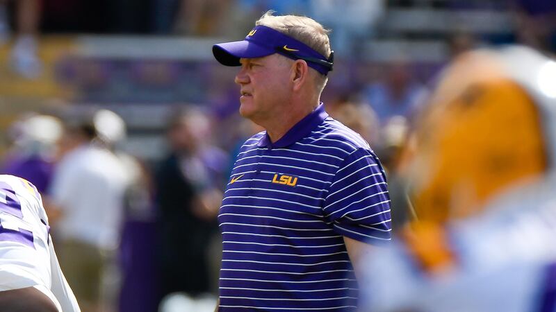 LSU head coach Brian Kelly