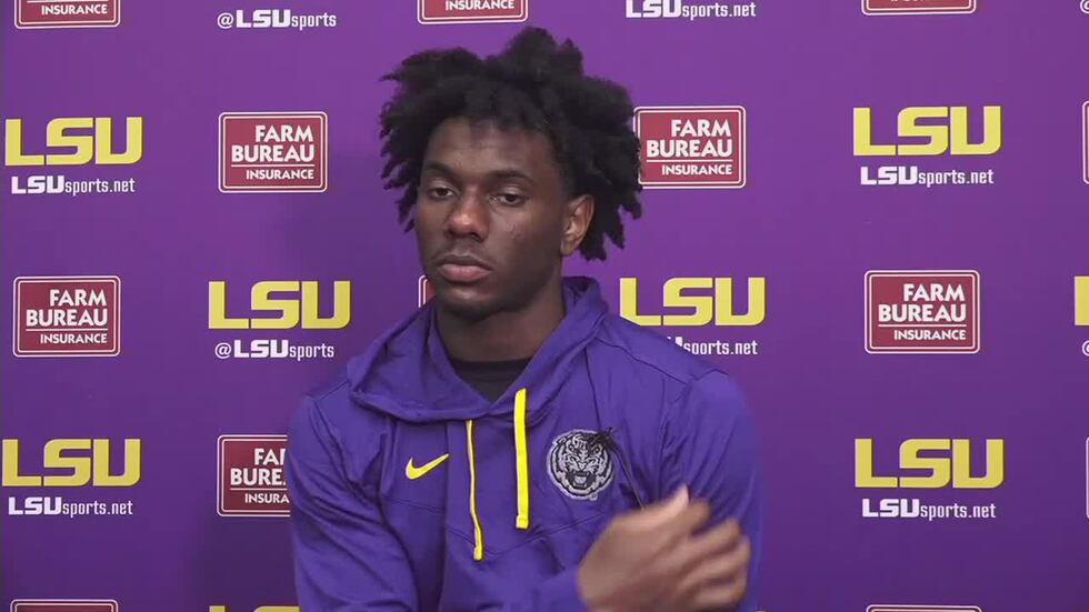 LSU wide receiver Malik Nabers