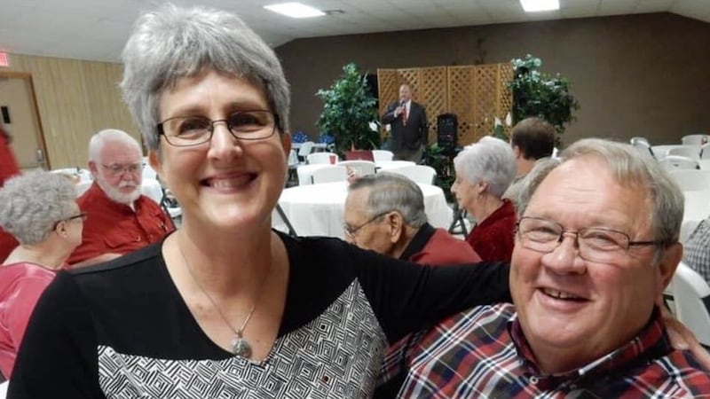 Raymond Laborde Correctional Center Warden Sandy McCain with his wife, Diane. McCain died...