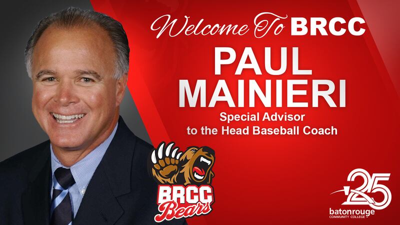 BRCC announced former LSU head baseball coach, Paul Mainieri, has been appointed as Special...