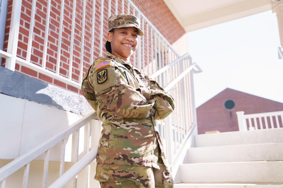 Warrant Officer Tatiana Julien from New Orleans is the first Black female pilot in the...