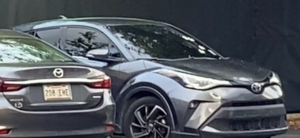The car in which New Orleans shooting suspect Calvin Cains III was fatally shot by a JPSO...