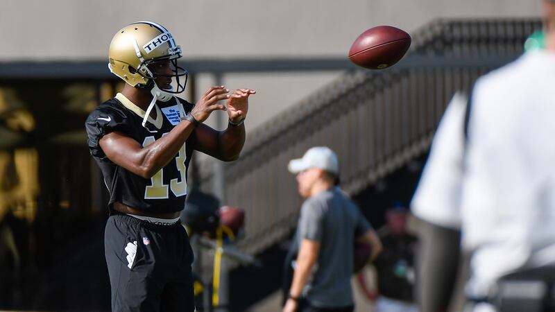 Saints wide receiver Michael Thomas (13)