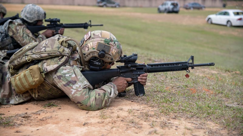 73 Soldiers and Airmen from across the state put their skills to the test at the annual TAG...