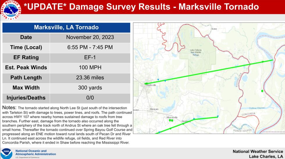Marksville tornado