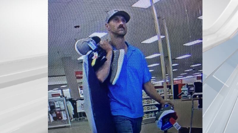 Leesville Police searching for theft suspect