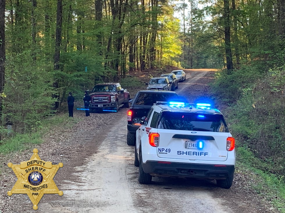 NPSO locating the missing vehicle of Mark L. Hailey in the Grand Ecore area near Natchitoches.