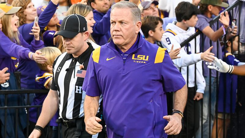 LSU head coach Brian Kelly