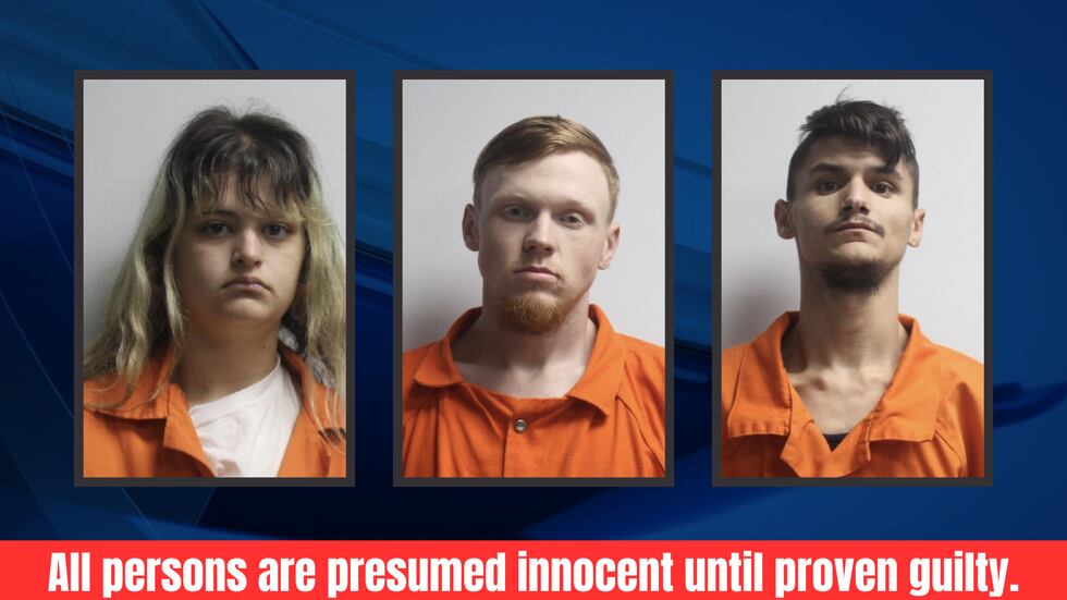 From left to right: Danielle Kinsey Doyle, Tyler Jacob Weldon and Luke Alexandra Reed