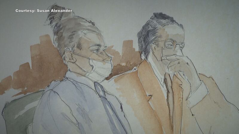 Testimony continued Friday in the Rapides Parish Courthouse for the trial of Eddie Ray...