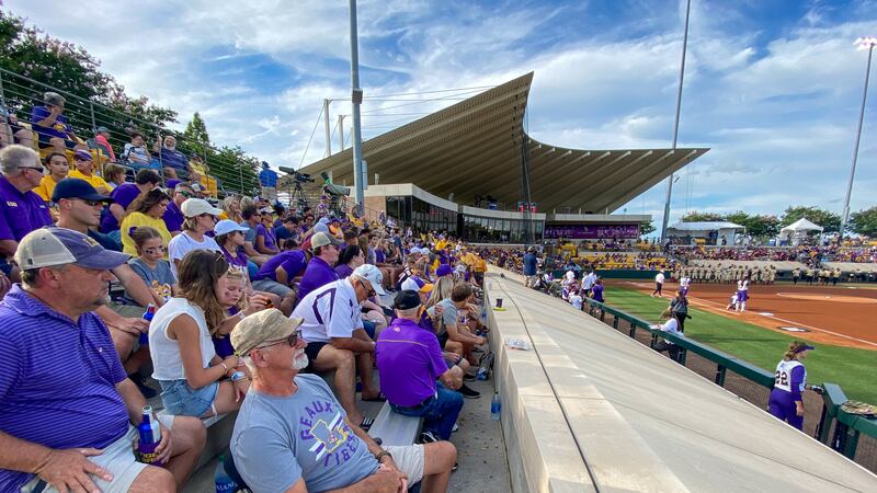 LSU softball vs Florida State in NCAA Super Regional on Friday, May 28, 2021