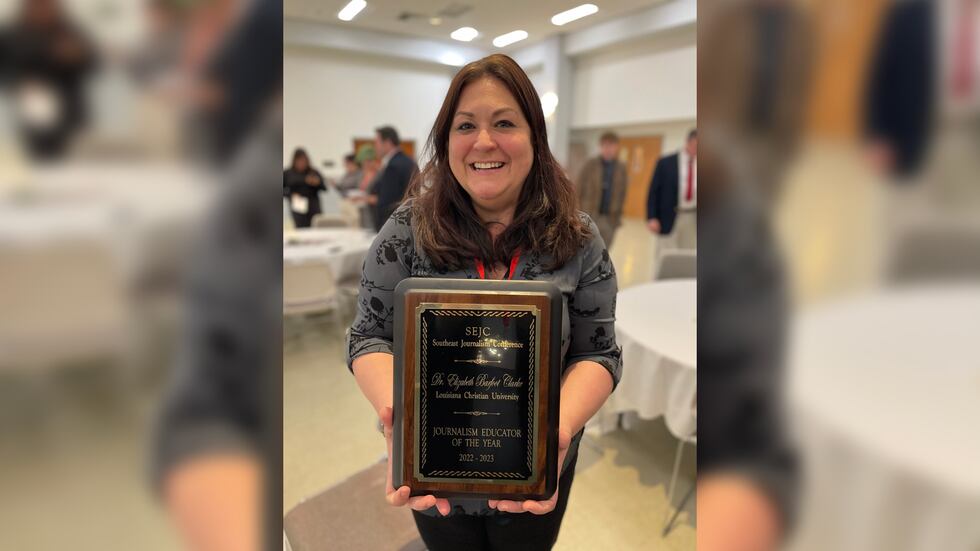 Dr. Elizabeth Clarke, chair of the Division of Media, Communication and Theatre, was...