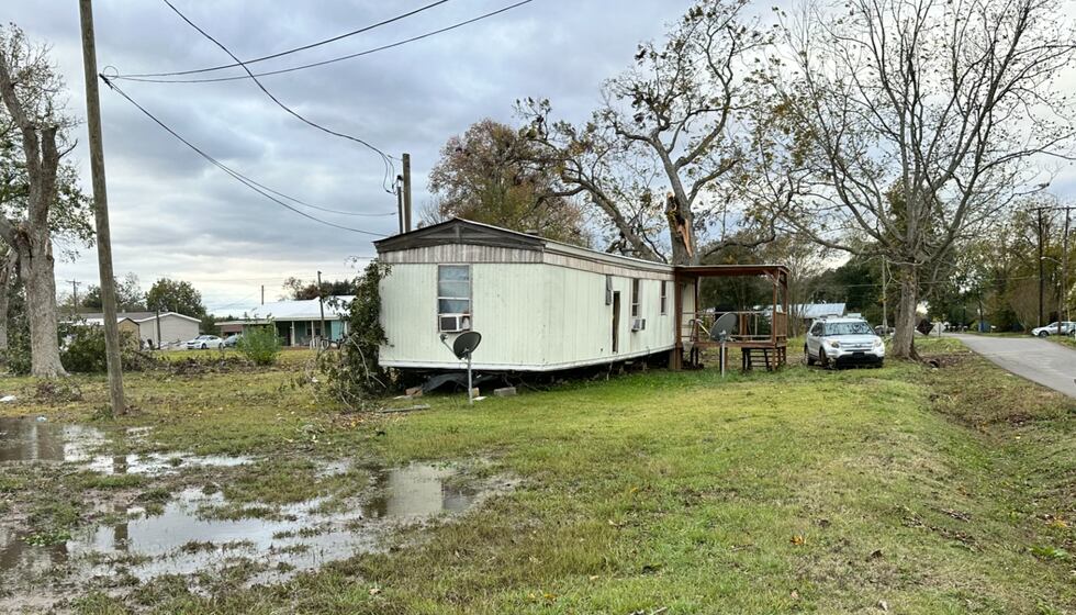 Cottonport tornado damage