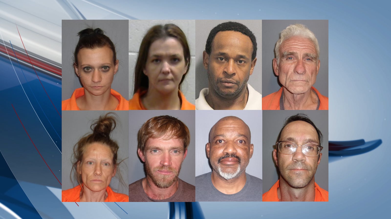VPSO announces 8 recent arrests
