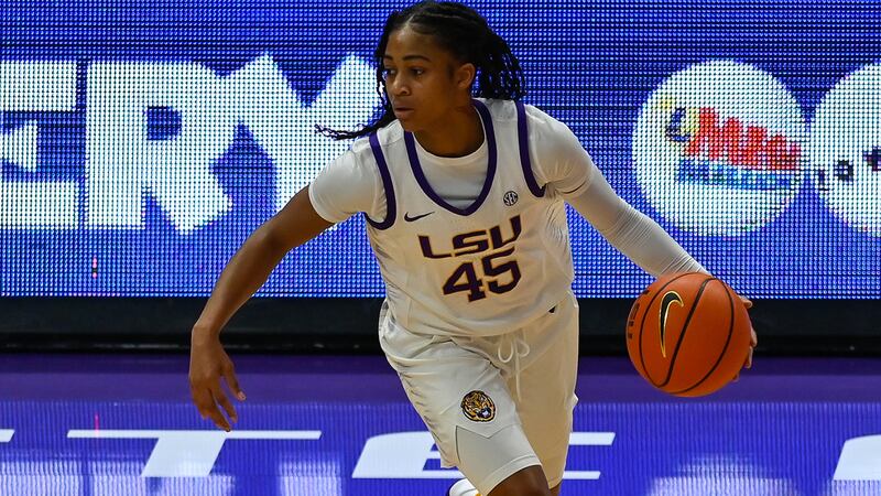 LSU guard Alexis Morris (45)