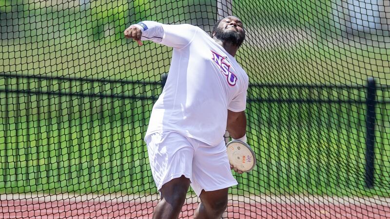 Diamante Gumbs vaulted into second in the Southland Conference this season with a 183-0,...