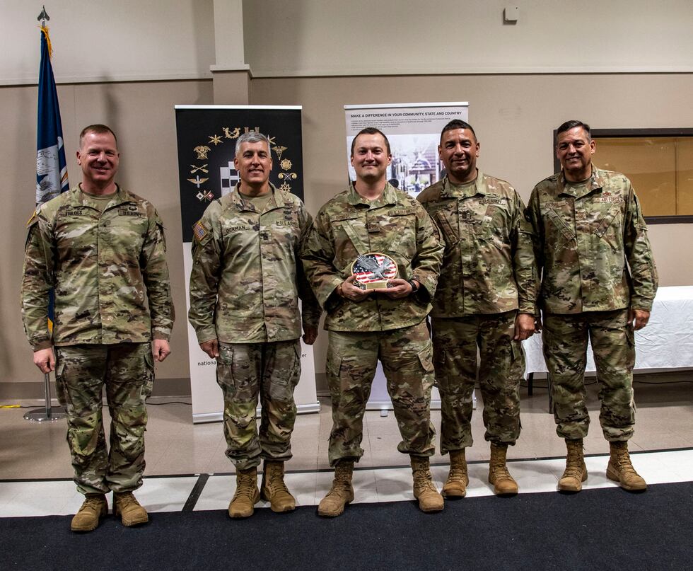 Louisiana Air National Guard's Tech Sgt. Stephen Boniol was named Top Gun of The Adjutant...