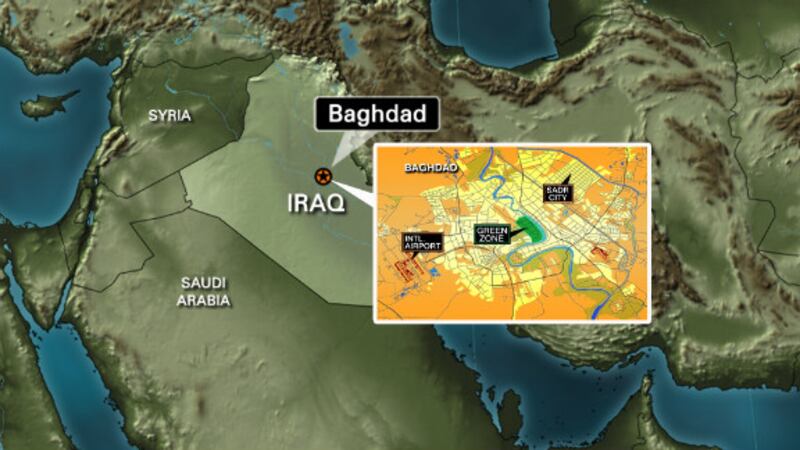 Two rockets land inside Baghdad's Green Zone | Source: CNN