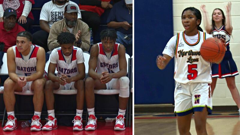 Northwood-Lena hosted a double-header with Parkway on December 6, 2022.