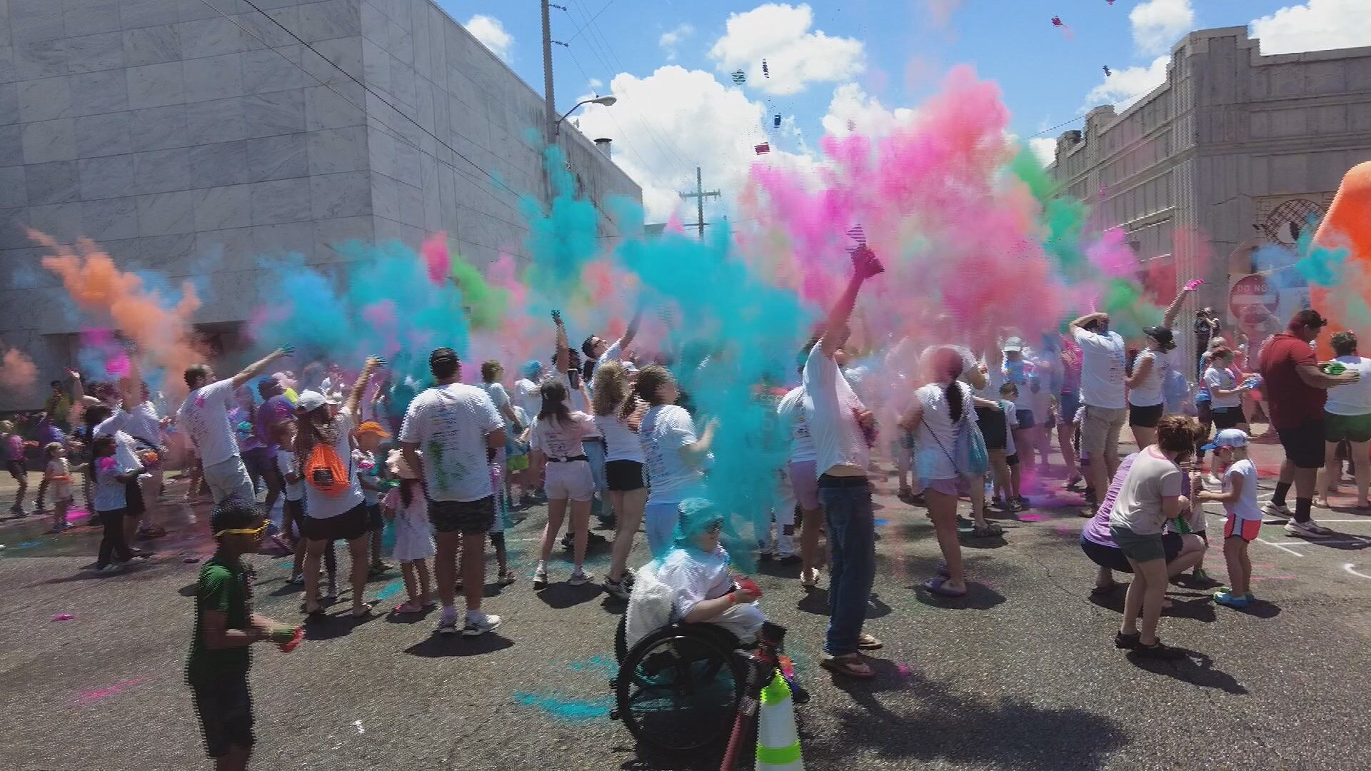 Holi Fest 2024 paints downtown Alexandria - Vimarsana News