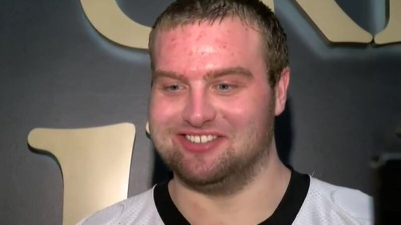 Trevor Penning, 23, was taken by the Saints as the 19th overall pick of the 2022 NFL draft.