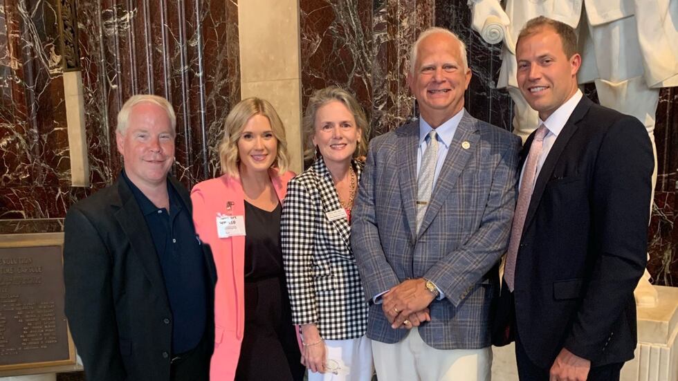 The Louisiana Coalition for Adoption Reform team worked for two years with Rep. Charles Owen...